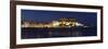 Calvi at Night, Balagne, Corsica, France, Mediterranean, Europe-Markus Lange-Framed Photographic Print