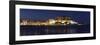 Calvi at Night, Balagne, Corsica, France, Mediterranean, Europe-Markus Lange-Framed Photographic Print