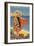 Calvi Beach, Corsica-null-Framed Photographic Print