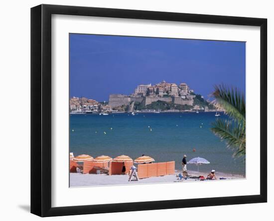 Calvi, Corsica, France, Mediterranean-John Miller-Framed Photographic Print