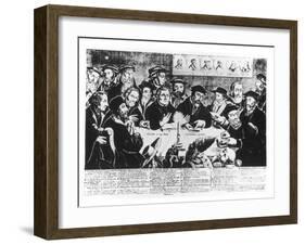 Calvin and Luther-null-Framed Giclee Print