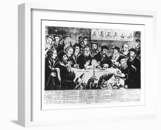 Calvin and Luther-null-Framed Giclee Print