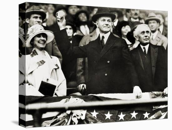 Calvin Coolidge (1872-1933)-null-Stretched Canvas