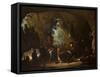 Calvin in Hell-Egbert van Heemskerk the Younger-Framed Stretched Canvas