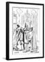 Calvin, Luther and the Pope Fighting Each Other, Published 1600-null-Framed Giclee Print