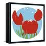 Calvin the Crab-Erica J. Vess-Framed Stretched Canvas