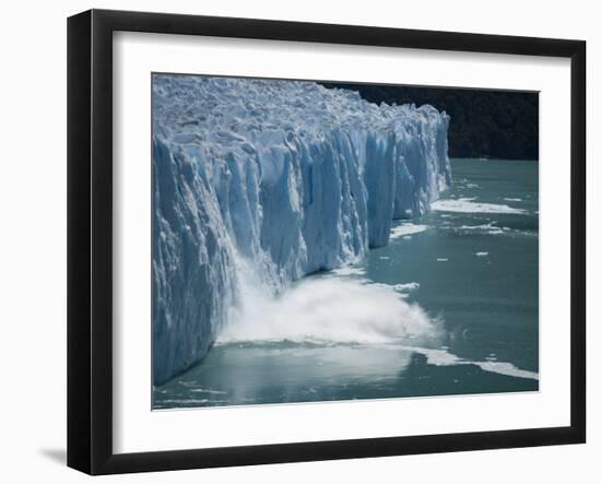 Calving Glacier, Perito Moreno Glacier, Los Glaciares National Park, Santa Cruz, Argentina-Colin Brynn-Framed Photographic Print