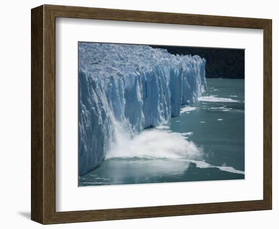 Calving Glacier, Perito Moreno Glacier, Los Glaciares National Park, Santa Cruz, Argentina-Colin Brynn-Framed Photographic Print