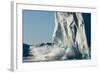 Calving Iceberg in Disko Bay in Greenland-null-Framed Photographic Print