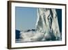 Calving Iceberg in Disko Bay in Greenland-null-Framed Photographic Print