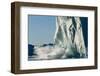 Calving Iceberg in Disko Bay in Greenland-null-Framed Photographic Print