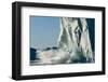 Calving Iceberg in Disko Bay in Greenland-null-Framed Photographic Print