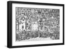 Calvinists in Antwerp-null-Framed Art Print