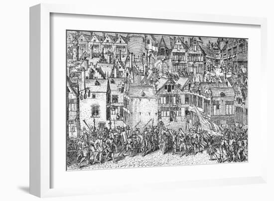 Calvinists in Antwerp-null-Framed Art Print