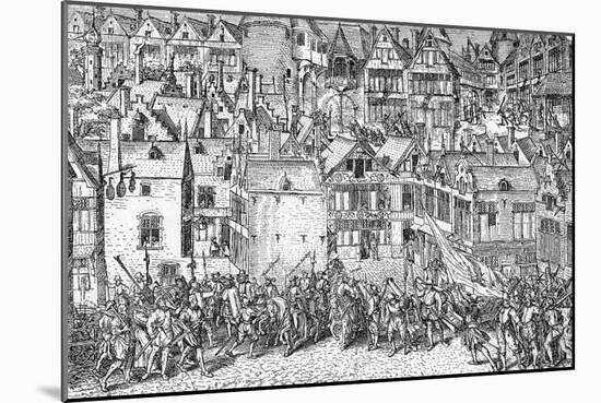 Calvinists in Antwerp-null-Mounted Art Print