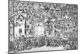 Calvinists in Antwerp-null-Mounted Art Print