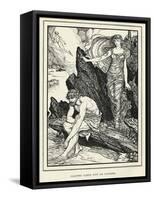 Calypso and Odysseus-Henry Justice Ford-Framed Stretched Canvas