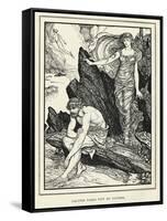 Calypso and Odysseus-Henry Justice Ford-Framed Stretched Canvas