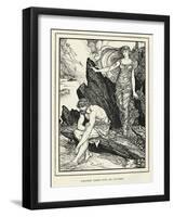 Calypso and Odysseus-Henry Justice Ford-Framed Art Print