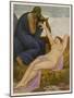 Calypso and Odysseus-Erich Von Kugelgen-Mounted Art Print