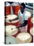 Calypso Band Cats n' Jama, Tobago, Caribbean-Greg Johnston-Stretched Canvas