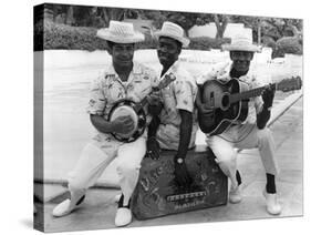 Calypso Band Members, C.1965-null-Stretched Canvas