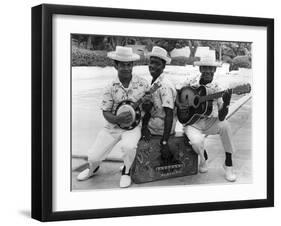 Calypso Band Members, C.1965-null-Framed Photographic Print