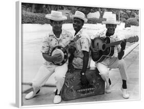 Calypso Band Members, C.1965-null-Framed Photographic Print