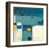 Calypso Blue III-Deborah T^ Colter-Framed Art Print