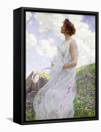 Calypso, C.1906-George Hitchcock-Framed Stretched Canvas