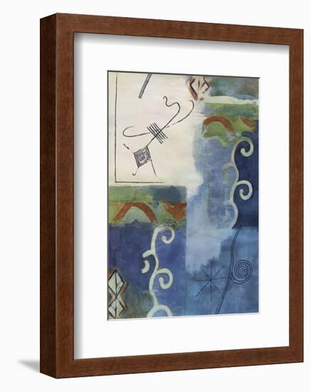 Calypso Waves-Dominique Gaudin-Framed Art Print