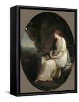 Calypso-Angelica Kauffmann-Framed Stretched Canvas