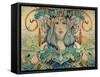 Calypso-Linda Ravenscroft-Framed Stretched Canvas