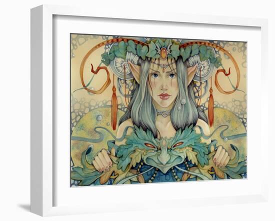 Calypso-Linda Ravenscroft-Framed Giclee Print