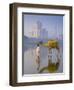 Camal and Driver, Taj Mahal, Agra, Uttar Pradesh, India-Doug Pearson-Framed Photographic Print