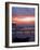 Camamu Bay, Island of Tinhare, Sunset over Jetty and Boats, Village of Morro De Sao Paulo, Brazil-Mark Hannaford-Framed Photographic Print