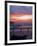Camamu Bay, Island of Tinhare, Sunset over Jetty and Boats, Village of Morro De Sao Paulo, Brazil-Mark Hannaford-Framed Photographic Print