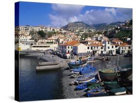 Camara De Lobos Harbour, Madeira, Portugal-Hans Peter Merten-Stretched Canvas