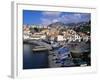 Camara De Lobos Harbour, Madeira, Portugal-Hans Peter Merten-Framed Photographic Print