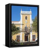 Camara Municipal da Praia. Praca Alexandre Albuquerque in Plato.-Martin Zwick-Framed Stretched Canvas