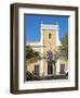 Camara Municipal da Praia. Praca Alexandre Albuquerque in Plato.-Martin Zwick-Framed Photographic Print