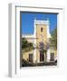 Camara Municipal da Praia. Praca Alexandre Albuquerque in Plato.-Martin Zwick-Framed Photographic Print