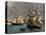 Camaret Dock-Eug?ne Boudin-Stretched Canvas