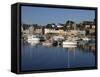 Camaret Harbour, Brittany, France, Europe-Lomax David-Framed Stretched Canvas