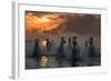 Camargue on Fire-Xavier Ortega-Framed Photographic Print