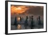 Camargue on Fire-Xavier Ortega-Framed Photographic Print