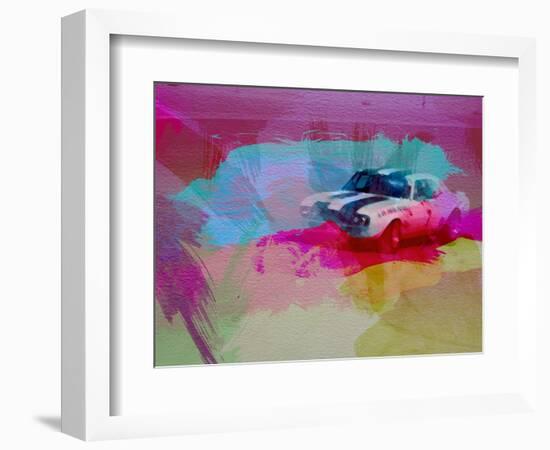 Camaro Racing-NaxArt-Framed Art Print