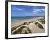 Camber Sands and Sand Dunes, Camber, East Sussex, England, United Kingdom, Europe-Stuart Black-Framed Photographic Print