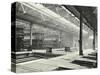 Camberwell Car Shed and Trams, London, 1914-null-Stretched Canvas