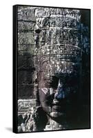 Cambodia, Angkor, Angkor Thom, Founded by King Jayavarman VII-null-Framed Stretched Canvas